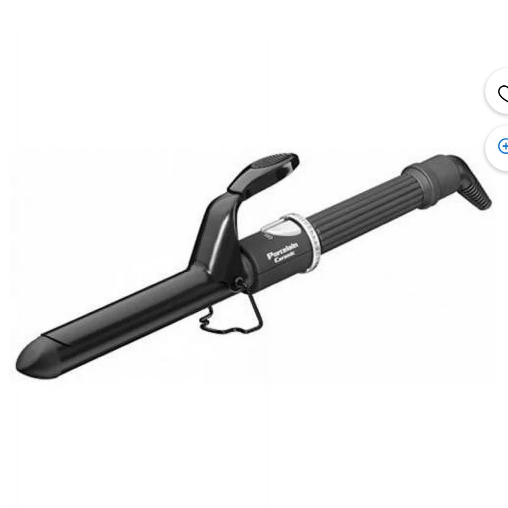 BaBylissPro Porcelain Ceramic Spring Curling Iron